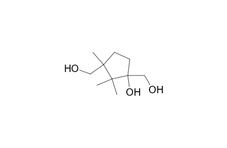 1,3-Cyclopentanedimethanol, 1-hydroxy-2,2,3-trimethyl-, (1S-cis)-