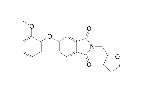 5-(2-methoxyphenoxy)-2-(tetrahydro-2-furanylmethyl)-1H-isoindole-1,3(2H)-dione