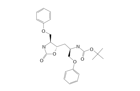 2-AMINO-5-[N-(TERT.-BUTOXYCARBONYL)-AMINO]-2,3-N,O-CARBONYL-2,4,5-TRIDEOXY-1,6-DI-O-PHENYL-L-IDITOL