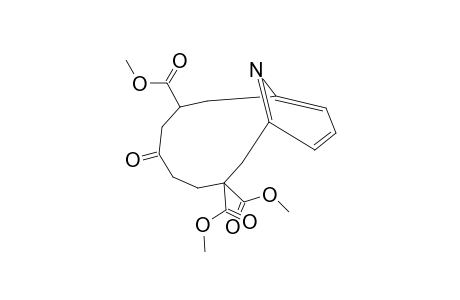 5-OXO-2,2,7-TRI-(METHOXYCARBONYL)-[8]-(2,6)-PYRIDINOPHANE