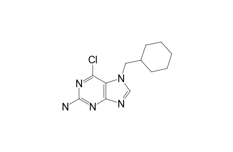 2-AMINO-6-CHLORO-7-(CYCLOHEXYLMETHYL)-7H-PURINE
