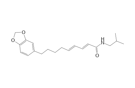 (2E,4E)-9-(1,3-Benzodioxol-5-yl)-N-isobutyl-2,4-nonadienamide