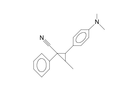 1-Cyano-3-methyl-2-(4-dimethylamino-phenyl)-1-phenyl-cyclopropane