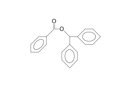 Diphenylmethyl benzoate