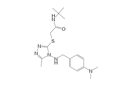 acetamide, 2-[[4-[[[4-(dimethylamino)phenyl]methyl]amino]-5-methyl-4H-1,2,4-triazol-3-yl]thio]-N-(1,1-dimethylethyl)-