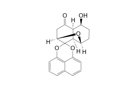 (2S,4aR,5S,8R,8aS)-5-Hydroxy-2,3,5,6,7,8,8a-heptahydrospiro[2,8-epoxynaphthalene-1(4H),2'-naphth0[1,8-de][1,3-dioxin]-4(4aH)-one] (CP4a)