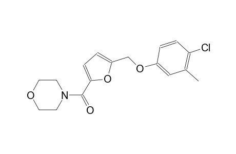4-{5-[(4-chloro-3-methylphenoxy)methyl]-2-furoyl}morpholine