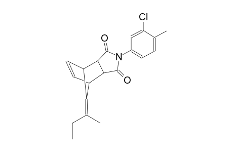 4-(3-chloro-4-methylphenyl)-10-(1-methylpropylidene)-4-azatricyclo[5.2.1.0~2,6~]dec-8-ene-3,5-dione