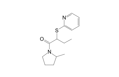 N-[2-[(2'-Pyridylthio)butanoyl]-2-methylpyrrolidine