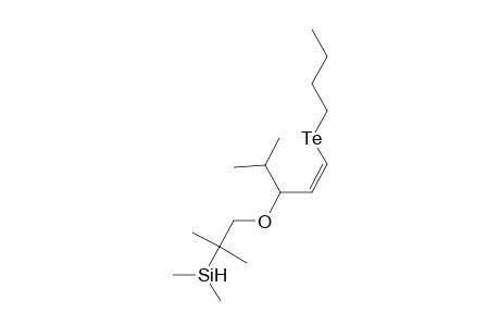 (+/-)-((Z)-1-(Butyltellanyl)-4-methylpent-1-en-3-yloxy)tert-butyldimethylsilane