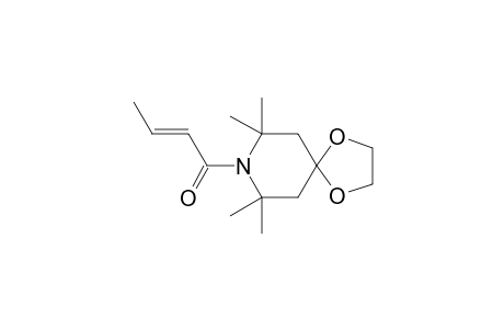 8-[(2E)-2-Butenoyl]-7,7,9,9-tetramethyl-1,4-dioxa-8-azaspiro[4.5]decane