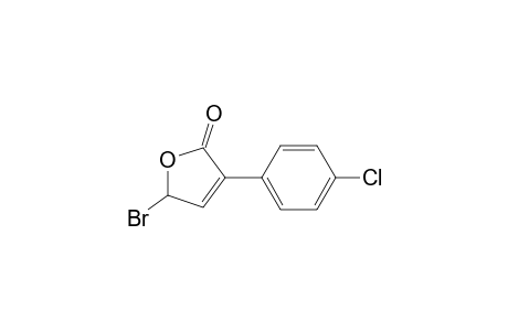 2(5H)-Furanone, 5-bromo-3-(4-chlorophenyl)-
