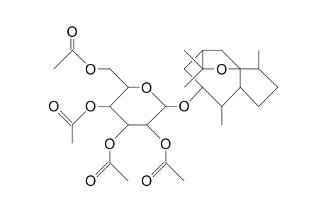 Tetra-O-acetyl-1-liguluxidyl.beta.-D-glucopyranoside