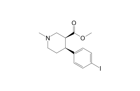 (3S,4S)-4-(4-iodophenyl)-1-methyl-3-piperidinecarboxylic acid methyl ester