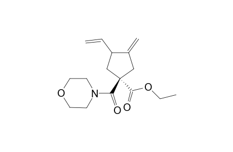 Ethyl 1-(morpholinocarbomyl)-3-methylene-4-vinylcyclopentanecarboxylate