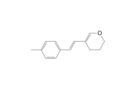 (E)-5-(4-methylstyryl)-3,4-dihydro-2H-pyran