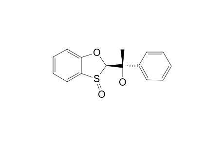 (2R,S(S))-2-[(1S)-1-PHENYL-1-HYDROXYETHYL]-1,3-BEZOXATHIOL-3-(2H)-OXIDE