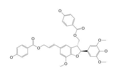QUIQUESETINERVIUSIN_B;(E)-7-(2,6-DIMETHOXYPHENYL)-1'-[3-(4-HYDROXYBENZOYLOXYMETHYL)-1-PROPENYL]-8-(4-HYDROXYBENZOYLOXYMETHYL)-3'-