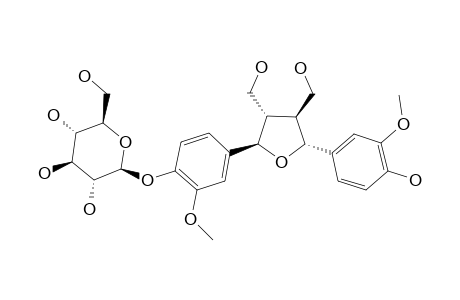 7R,7'R,8S,8'S-(+)-NEO-OLIVIL-4-O-BETA-D-GLUCOPYRANOSIDE