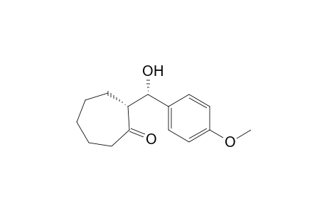 (2R)-2-[(S)-(4-methoxyphenyl)-oxidanyl-methyl]cycloheptan-1-one