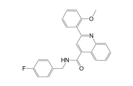 N-(4-fluorobenzyl)-2-(2-methoxyphenyl)-4-quinolinecarboxamide