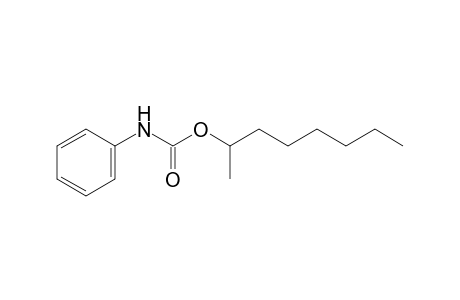 carbanilic acid, 1-methylheptyl ester