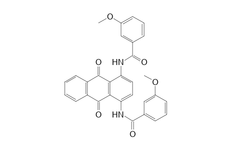 Benzamide, N,N'-(9,10-dihydro-9,10-dioxo-1,4-anthracenediyl)bis[3-methoxy-