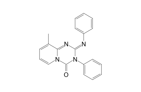9-Methyl-3-phenyl-2-phenylimino-2,3-dihydropyrido[1,2-a][1,3,5]triazine-4-one