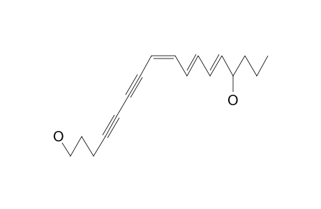 (8E,10E,12E)-HEPTADECATRIENE-4,6-DIYN-1,14-DIOL;CICUTOXIN