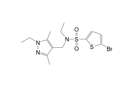 2-thiophenesulfonamide, 5-bromo-N-ethyl-N-[(1-ethyl-3,5-dimethyl-1H-pyrazol-4-yl)methyl]-