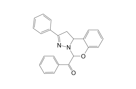 4,5-Diaza-2-oxatricyclo[7.4.0.0(4.8)]trideca-5,9,11,13-tetraene, 3-benzoyl-6-phenyl-