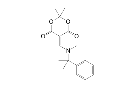 5-[N-Methyl-N-(.alpha.,.alpha.-dimethylbenzyl)aminomethylene]-2,2-dimethyl-1,3-dioxane-4,6-dione