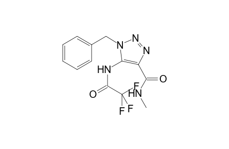1-Benzyl-N-methyl-5-[(2,2,2-trifluoroacetyl)amino]triazole-4-carboxamide