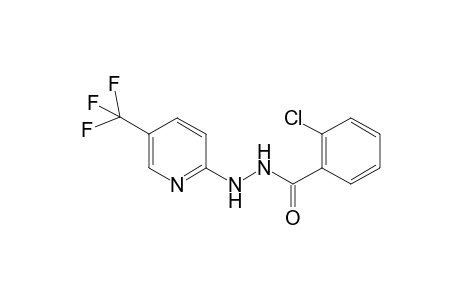 2-Chloro-N'-[5-(trifluoromethyl)-2-pyridinyl]benzohydrazide