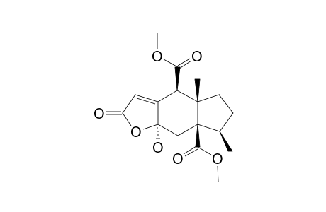 6-ALPHA-HYDROXY-4,8-DIMETHOXYCARBONYL-PINGUIS-11,6-OLIDE
