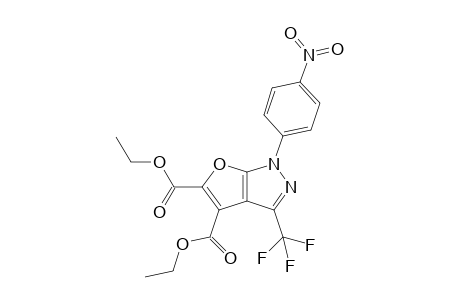 Diethyl 1-(4-nitrophenyl)-3-(trifluoromethyl)-1H-furo[2,3-c]pyrazole-4,5-dicarboxylate