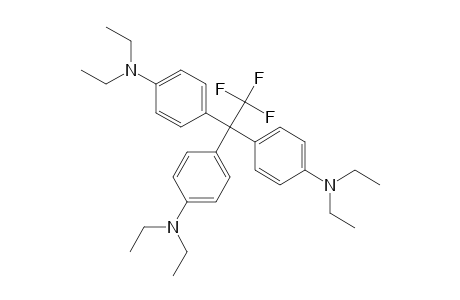 Benzenamine, 4,4',4''-(2,2,2-trifluoroethylidyne)tris[N,N-diethyl-