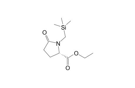 Ethyl (S)-(+)-1-Trimethylsilylmethyl-2-pyrrolidone-5-carboxylate