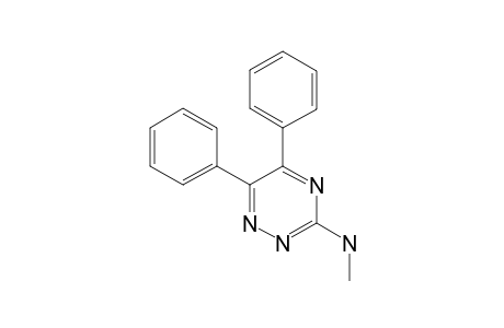 N-Methyl-5,6-diphenyl-1,2,4-triazin-3-amine