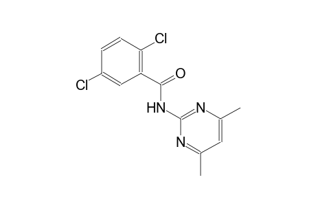 2,5-dichloro-N-(4,6-dimethyl-2-pyrimidinyl)benzamide