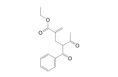 Ethyl 4-benzoyl-2-methylene-5-oxohexanoate