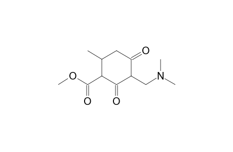 methyl 3-[(dimethylamino)methyl]-6-methyl-2,4-dioxocyclohexanecarboxylate