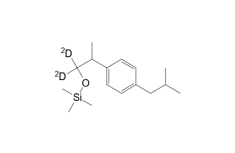 2-(4-Isobutylphenyl)propyl-1,1-D2 trimethylsilyl ether