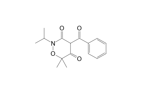 4-Benzoyl-5-hydroxcy-2-isopropyl-6,6-dimethyl-6H-[1,2]oxazinane-3-one