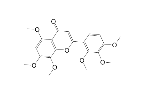 5,7,8-Trimethoxy-2-(2,3,4-trimethoxyphenyl)-4H-chromen-4-one