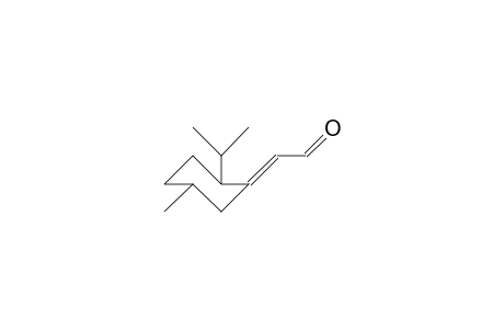 (E,2S,5R)-(-)-(2-Isopropyl-5-methyl-cyclohexylidene)-acetaldehyde
