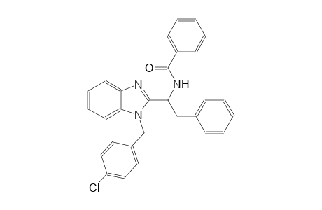 N-{1-[1-(4-chlorobenzyl)-1H-benzimidazol-2-yl]-2-phenylethyl}benzamide