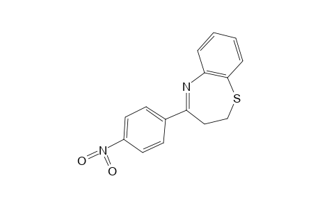 2,3-DIHYDRO-4-(p-NITROPHENYL)-1,5-BENZOTHIAZEPINE