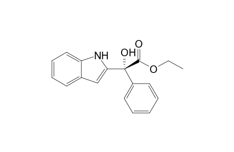 Ethyl 2-hydroxy-2-(1H-indol-2-yl)-2-phenylacetate