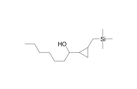 1-[2'-(trimethylsilylmethyl)-cyclopropyl]heptanol